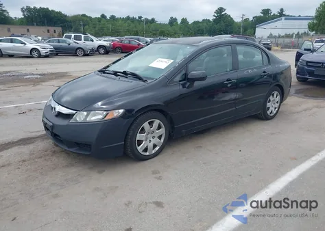 2010 Honda Civic Lx from USA, damaged, VIN 2HGFA1F53AH537525